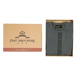 Pike Brothers 1954 Utility Shirt: Grey