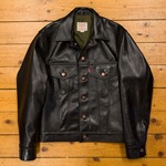 Type III Jean Jacket, Jerky: Black, 38" - S#6965
