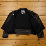 Type J-106, Goatskin: Black, 46" - S#6733