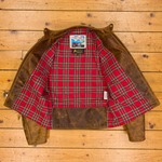 Café Racer, Battered Tan HH, 36" - S#5855