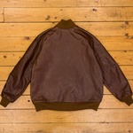 Lettermans Jacket (All Leather), Russet Vicenza, 40" - S#5545