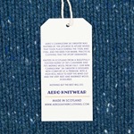 Cashmere & Merino 'Cairngorm' Ski Sweater: Steel Blue