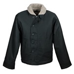 Pike Brothers US Type N-1 Deck Jacket: Waxed Navy