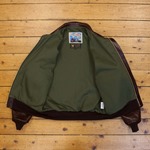 1950s Flight Jacket, Badalassi: Tobacco, 40" - S#7188