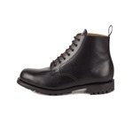 Horsehide Work Boots (Commando Sole): Black
