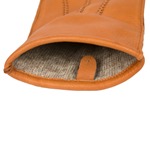 Classic Deerskin Gloves: Tan