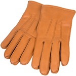 Classic Deerskin Gloves: Tan