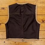 Outlaw Vest, Seal "Outlaw" Shearling , 38" - S#5832
