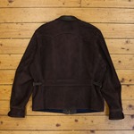 Majestic, Goat Suede: Chocolate, 44" - S#7255