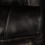 Storm Cuff on Aero Leather Highwayman Jacket