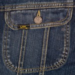 Lee 101J Storm Rider Blanket Lined Denim Jacket: Aged