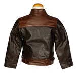 Kids Sample Jacket, Seal and Russet Jerky, Age 6-7 - S#4882