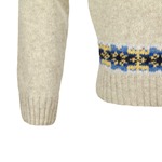 Fair Isle Trimmed Eton Sports Sweater