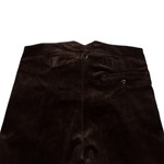 END OF LINE/CLEARANCE CC41 Corduroy Trousers: Brown (W38 L34)