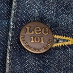 Lee 101J Storm Rider Blanket Lined Denim Jacket: Aged