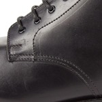 END OF LINE/CLEARANCE Horsehide Work Boots (Commando Sole): Black (Size 11.5 and 12)