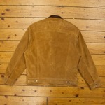 Type III Jean Jacket - Unlined Cow Suede, Suede: Golden, 42" - VA#2214