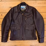Half Belt Deluxe, Tumbled Cordovan CXFQHH, 38"- S#5415 
