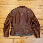 1930s Half Belt, Badalassi: Russet, 44" - S#7330