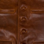 Shackleton Waistcoat (Blue Label), Rust Steerhide, 42 - BLS#007