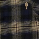 END OF LINE/CLEARANCE Pike Brothers 1937 Roamer Shirt Blue/Beige Check (Size S)