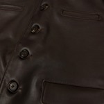 Shackleton Waistcoat (Blue Label), Unknown Steerhide, 46 - BLS#009