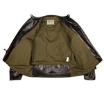 Cafe Racer (Trainee), Grainy Black Jerky HH, 44" - S#4962