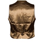 END OF LINE/CLEARANCE Harris Tweed Waistcoat: Autumn Window Pane (SIZE L)