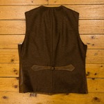 Shackleton Waistcoat (Blue Label), Brown Steerhide, 44 - BLS#008