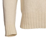 1920's Eton Collared Sports Sweater: Cream