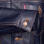 Type III Leather Jacket Button Cuff