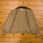 Type III Jean Jacket - Unlined Cow Suede, Suede: Sand, 40" - S#6960