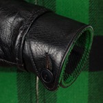 1930s Wool and Leather Half Belt