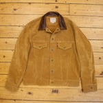 Type III Jean Jacket - Unlined Cow Suede, Suede: Golden, 40" - S#7316