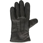 Classic Deerskin Gloves: Black