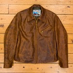 1930s Half Belt, Battered Tan HH, 40" - S#5517