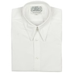 The Seamstress of Bloomsbury White Spearpoint Collar Shirt