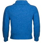 1920's Eton Collared Sports Sweater: Dusty Blue