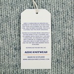 Cashmere & Merino 'Cairngorm' Ski Sweater: Pale Grey