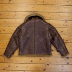 RAF: Pre War, Sheepskin: RAF Russet Pebbled Grain Merino, 38" - S#7136