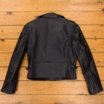 Ladies Motorcycle Jacket, Black Vicenza, UK 6 - S#5332