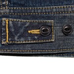 Lee 101J Storm Rider Blanket Lined Denim Jacket: Aged