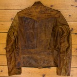 Bike Jacket Sample (Blue Label), Battered Tan HH, 36" - S#6019