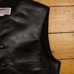 Shackelton Waistcoat, Jerky: Black, 38" - S#6953