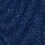 Cashmere & Merino 'Cairngorm' Ski Sweater: Deep Blue