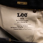 Lee 101S Jeans: Dry 15oz