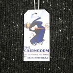 END OF LINE/CLEARANCE 'Cairngorm' Ski Sweater: Anthracite (Size S and XL)