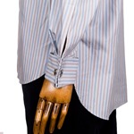 Aero CC41 Spearpoint Collar Shirt: Blue Stripe