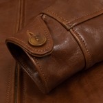 1930s Half Belt, Badalassi: Russet, 46" - S#6816