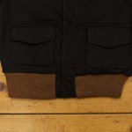 Kids A-2, Cotton Drill: Black, Approx 6 yrs old - S#6804